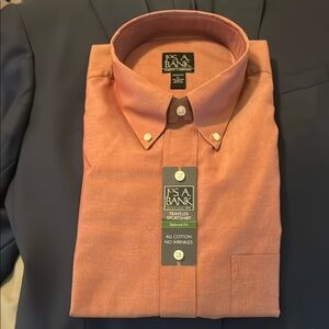 Jos. A. Bank Men's Rust Colored Shirt